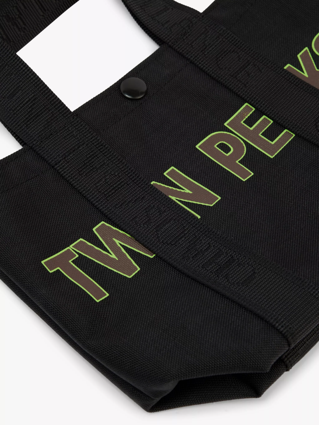 Undercover Twin Peaks Mens Slogan Small Tote Bag