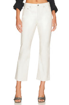 Citizens Of Humanity Isola Recycled Leather Cropped Boot Jeans