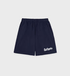 Sporty & Rich Navy Los Angeles Dodgers Gym Shorts