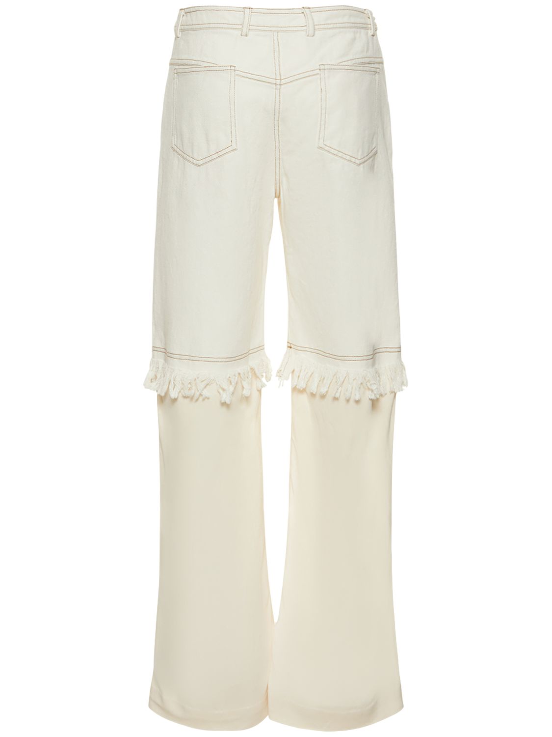 Christopher Esber Off-White Deconstruct Splice Jeans