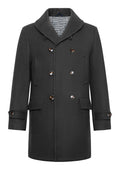 Moncrief Double Breasted Dark Green Coat