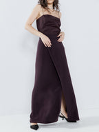 RAEY Wrap Split Silk Maxi Skirt - House Of Huntington