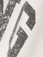 Anine Bing Jay Printed Cotton Short Sleeve Sweatshirt