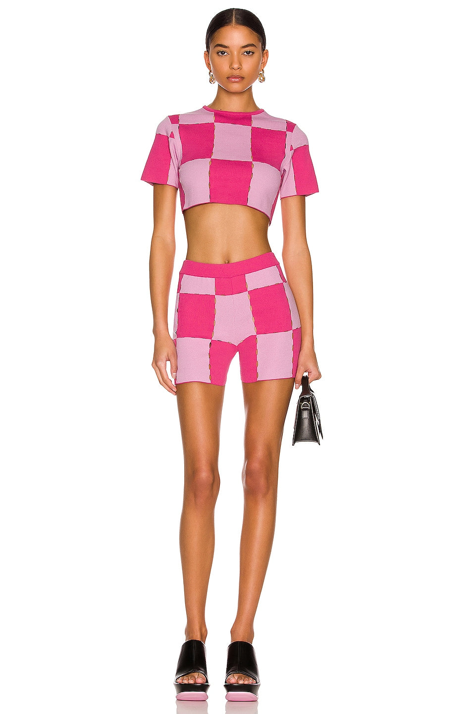 Jacquemus Le Maille Gelato Pink Knit Top