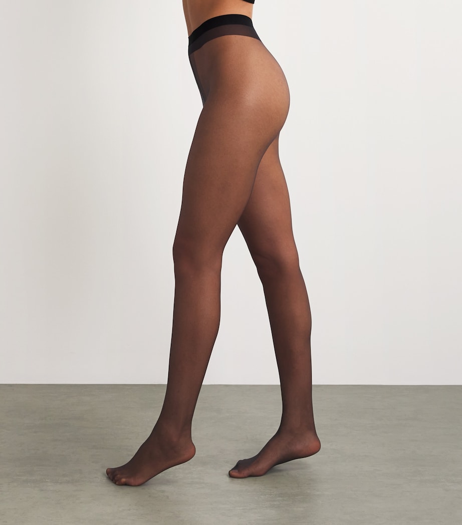FALKE Shelina 12 Denier Ultra Transparent Sheer Tights in Black