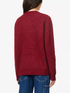 Bella Freud Loving Alpaca Wool Blend Knit Jumper