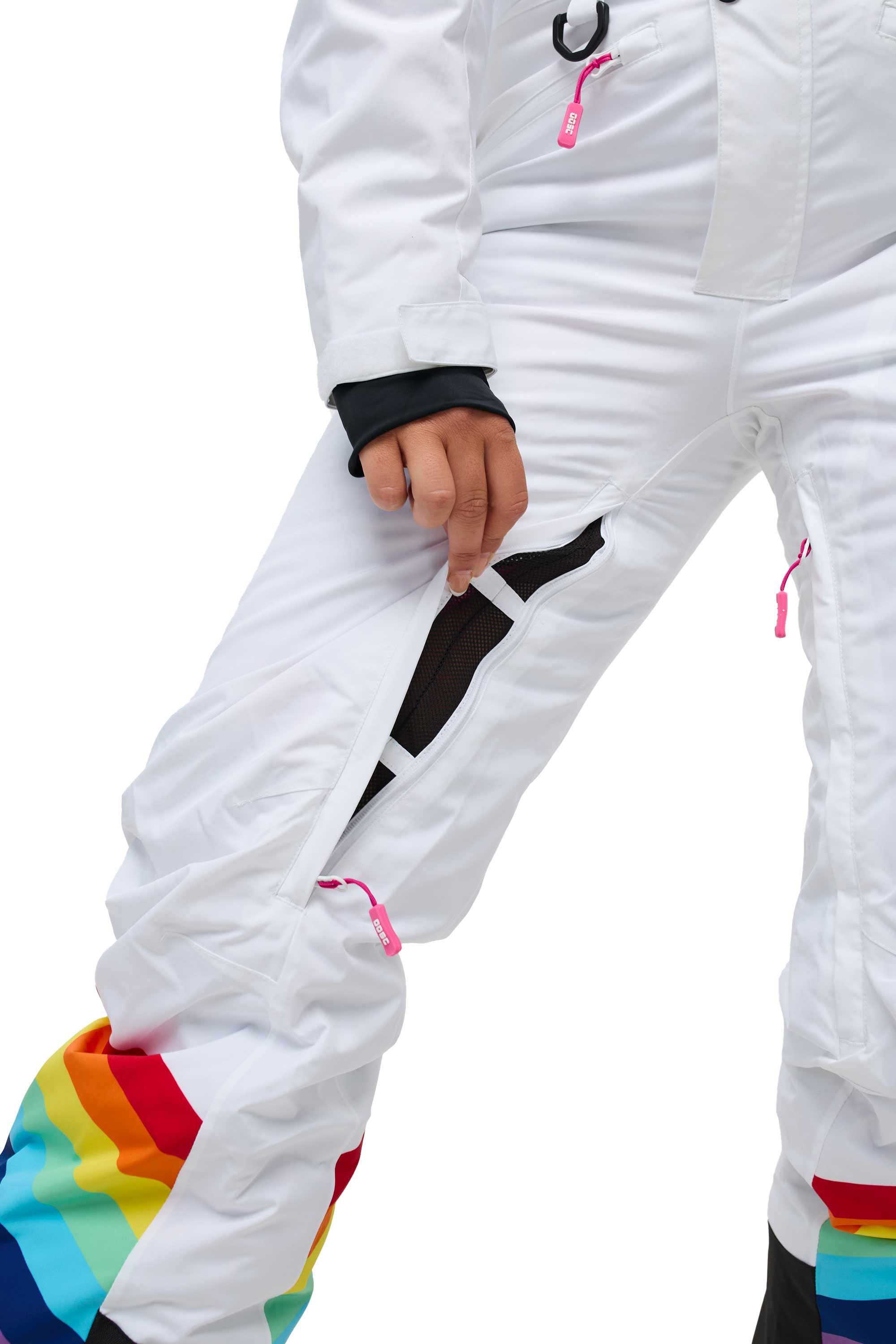 OOSC Rainbow Road Stripe Ski Suit