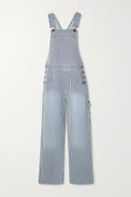 Isabel Marant Madeline Striped Denim Jumpsuit