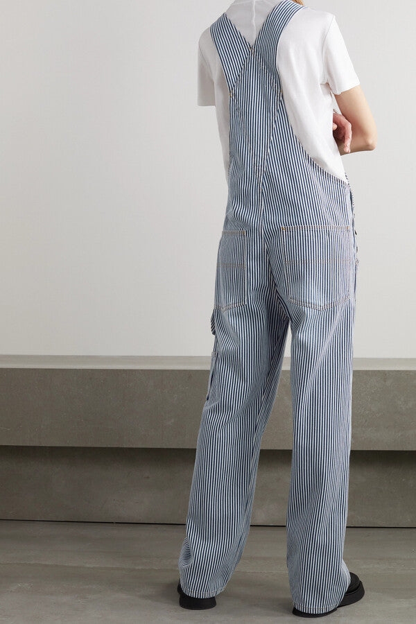 Isabel Marant Madeline Striped Denim Jumpsuit