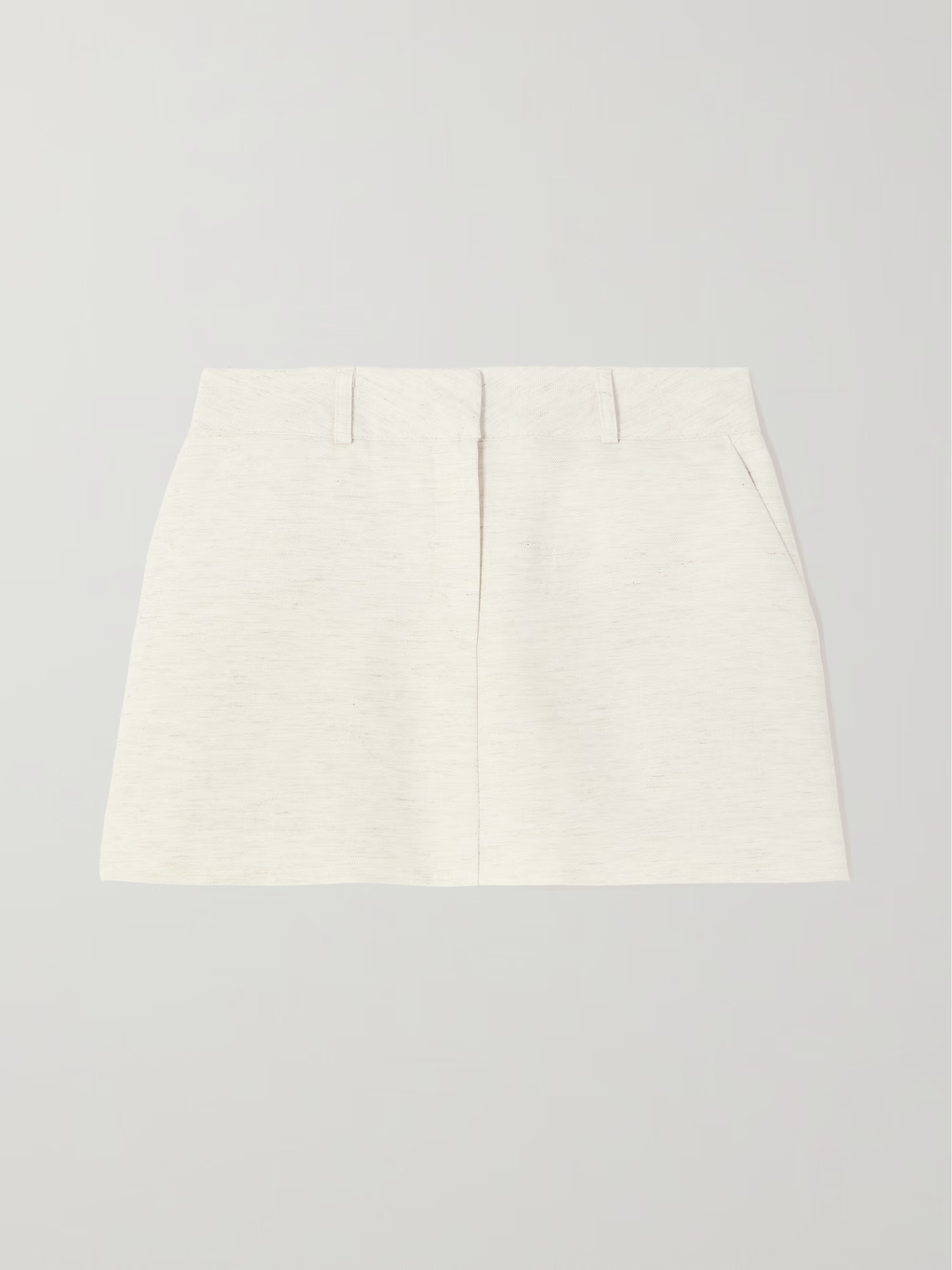 The Frankie Shop Isle woven mini skirt