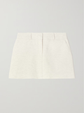 The Frankie Shop Isle woven mini skirt
