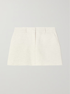The Frankie Shop Isle woven mini skirt