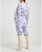 Isabel Marant Lympia Floral Print Shell Wrap Jumpsuit
