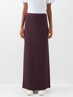 RAEY Wrap Split Silk Maxi Skirt - House Of Huntington