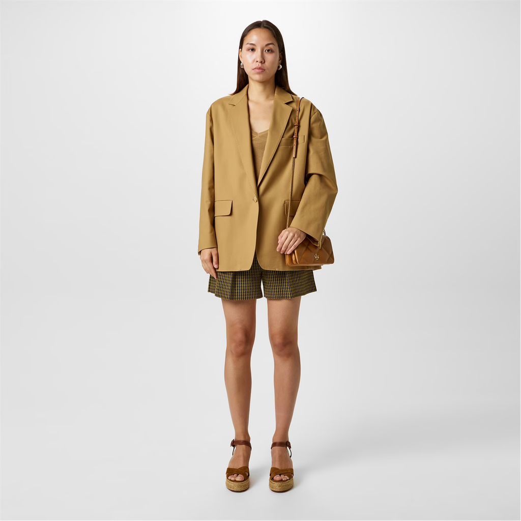 Max Mara Light Brown Monica Oversized Blazer Jacket
