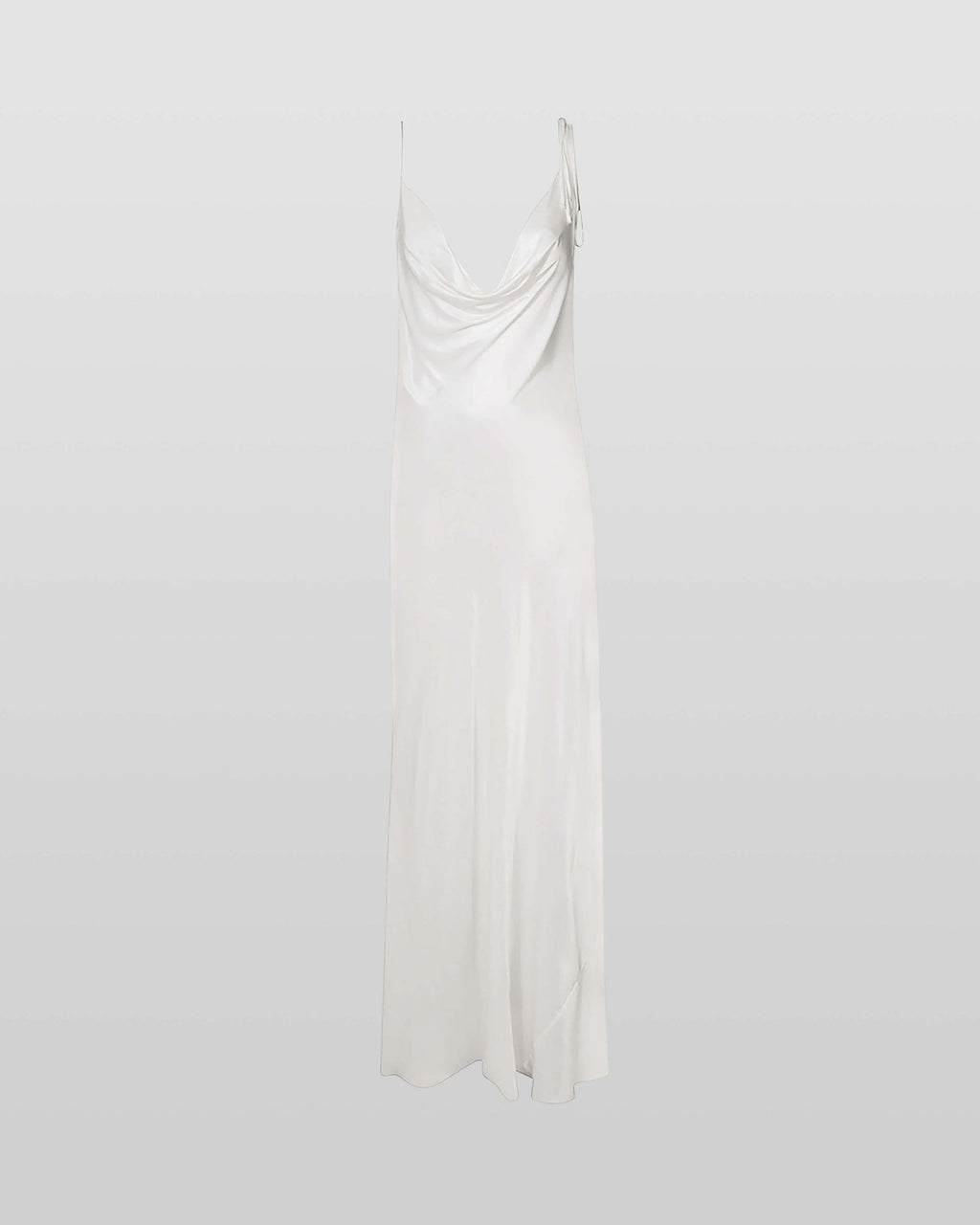 Rat and Boa Ophelia White Satin Dress Maxi Dress