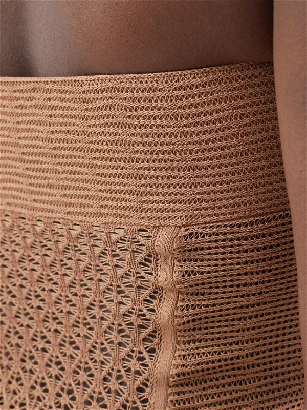 KHAITE The Lori Lace Almond Brown Corset Top – House Of Huntington