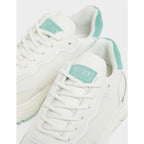 Mallet Womens Packington Trainers in White Mint Tab - House Of Huntington