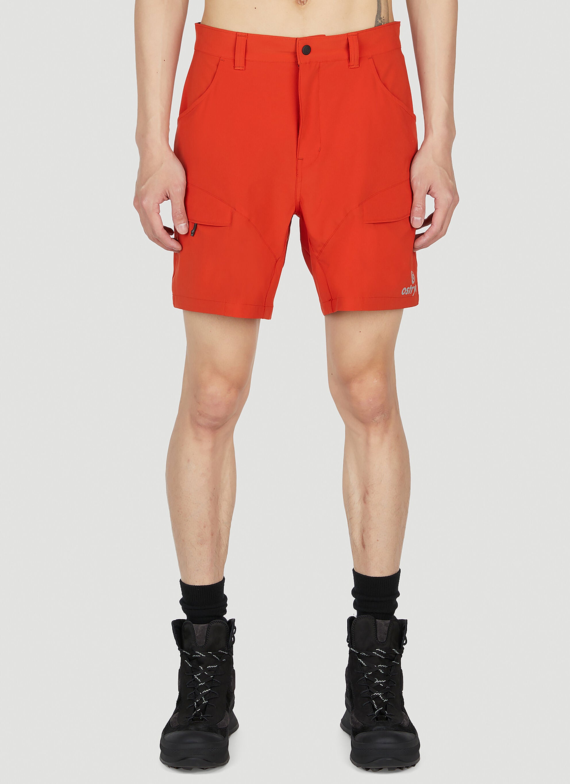 Ostrya Yarrow Hiking Shorts In Orange