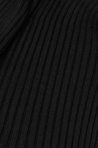 Cardigan court à lien et pendentif logo noir Jacquemus La Maille Pralu