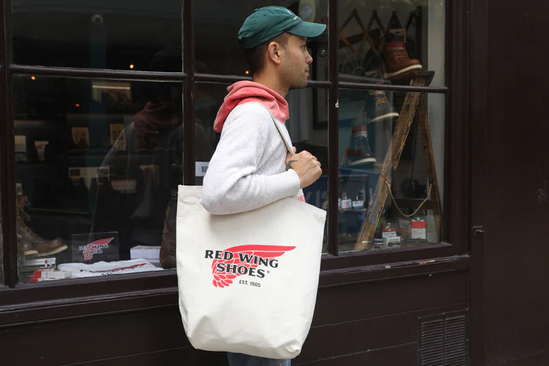 Red Wing Shoes Large Strong Canvas Tote Bag