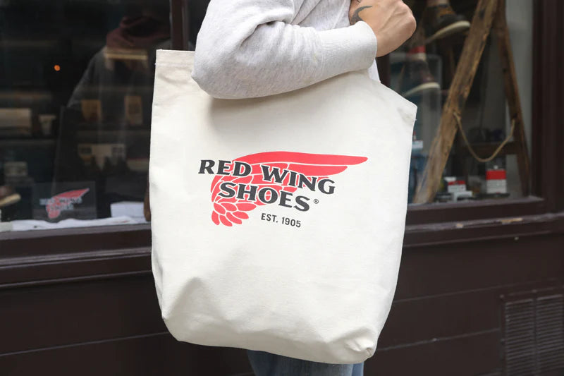 Red Wing Shoes Large Strong Canvas Tote Bag