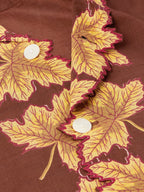 Bode Harvest Floor Short Shirt Brown