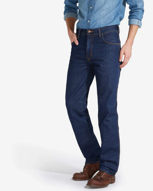 Wrangler Texas Dark Stone Wash Jeans