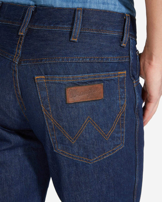 Wrangler Texas Dark Stone Wash Jeans