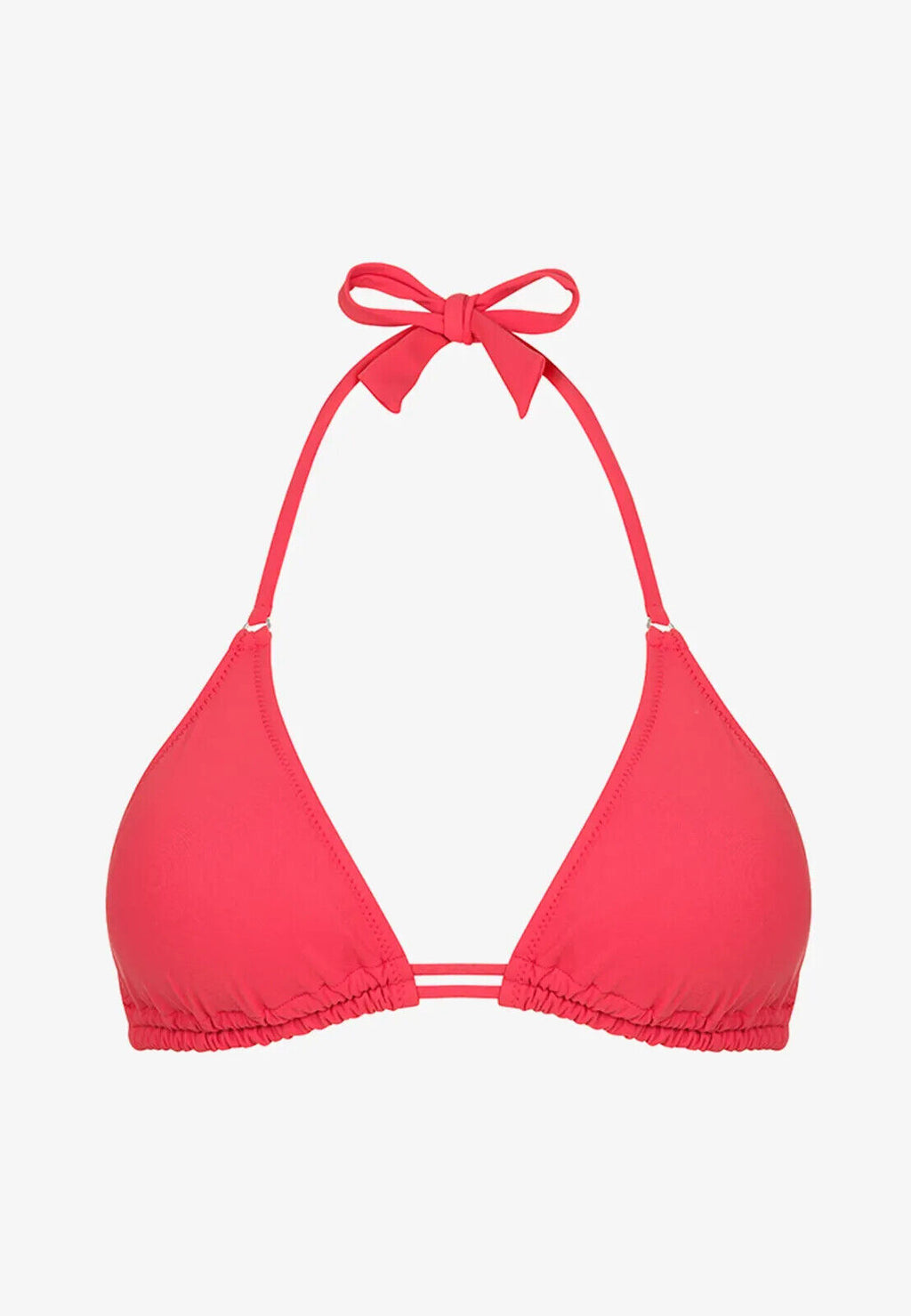Pain De Sucre Pink Bikini Top in Helia Halter - House Of Huntington