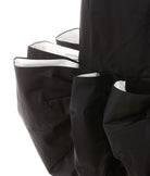 ROTATE Leiza Black Ruffled Satin Oversized Bow Details Mini Dress - House Of Huntington