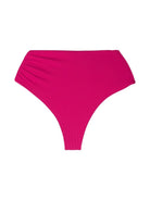 THE ATTICO Knot-Detail High-Waited Bikini Briefs in Pink - House Of Huntington