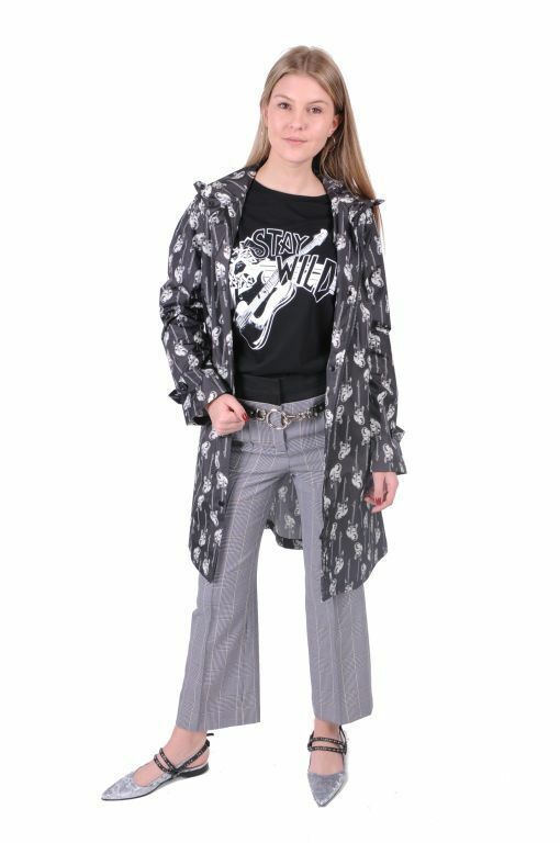 Dorothee Schumacher Women's Black Rock Star Raincoat - House Of Huntington