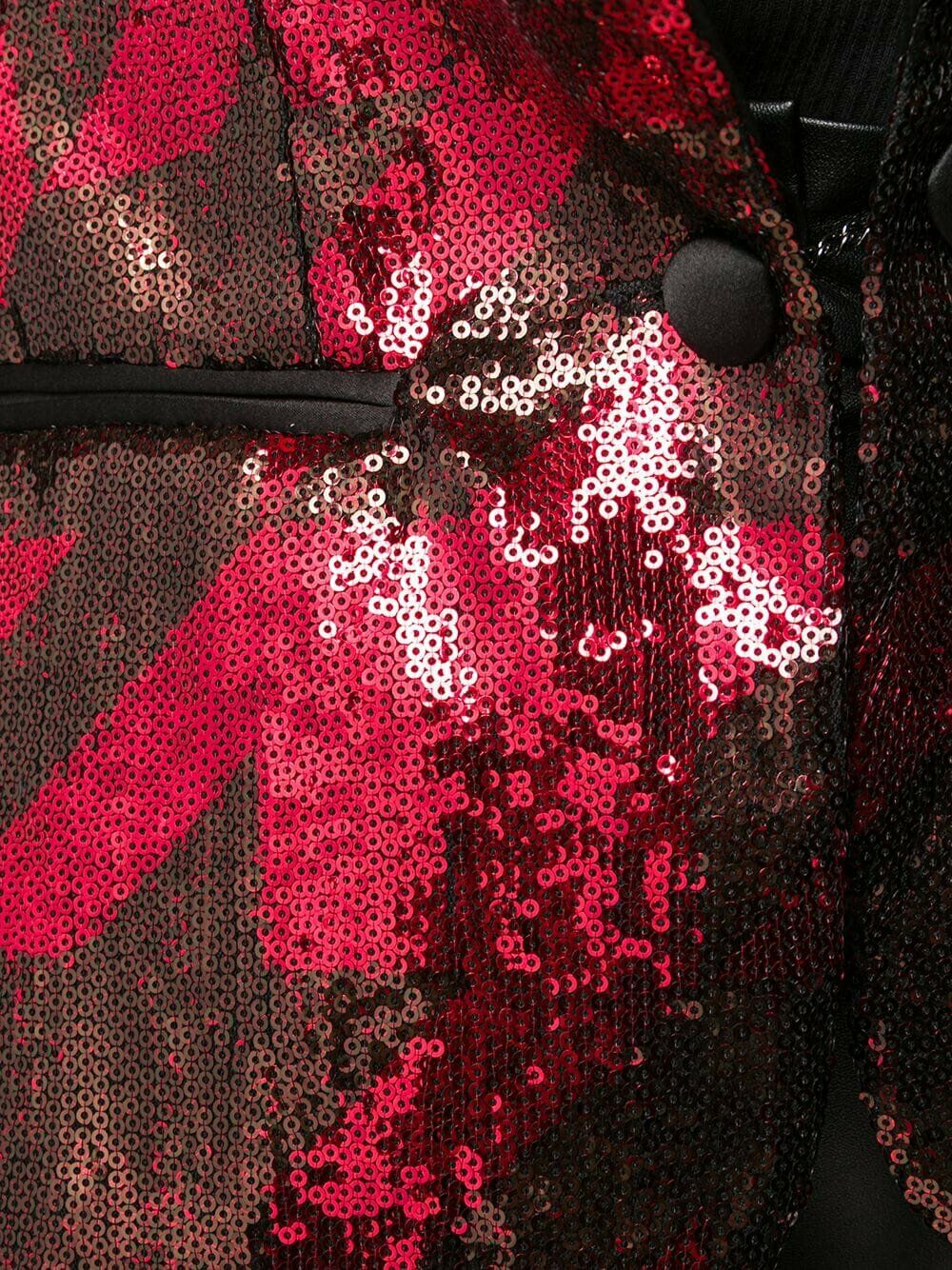 REDEMPTION Pink Sequinned Printed Blazer - House Of Huntington