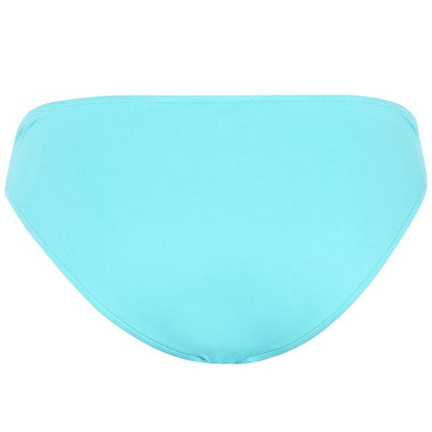 Seafolly Turquoise Bikini Goddess Twist Band Hipster Seychelles Bottoms - House Of Huntington