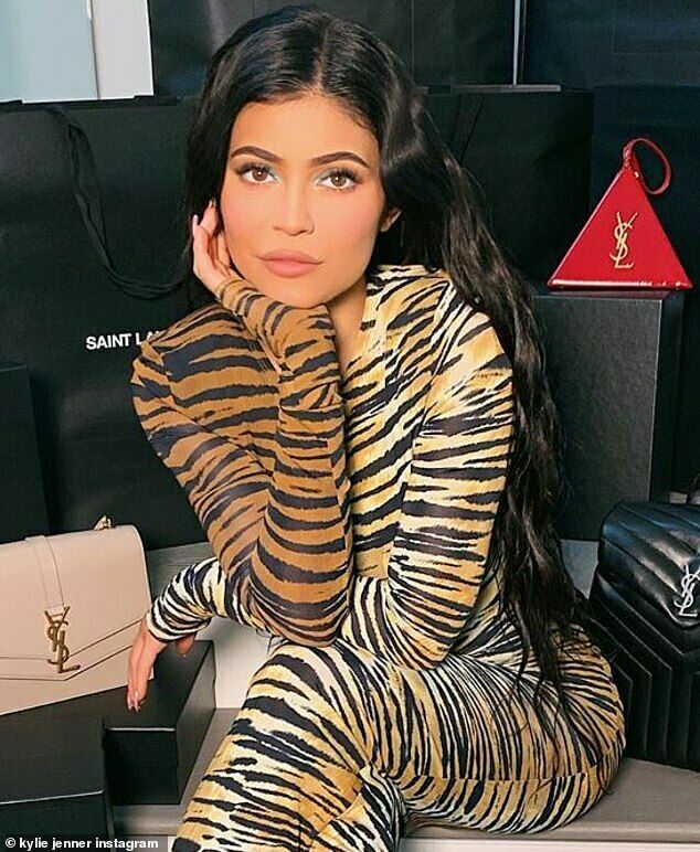 Alexandre Vauthier Long Sleeved Tiger Print Kylie Jenner Dress - House Of Huntington