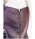 Veronica Beard Metallic Ensley Mini One Shoulder Dress - House Of Huntington