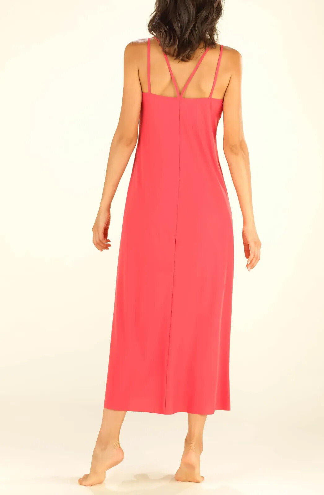 Pain De Sucre Blush Pink Strappy Beach Slip Jade Dress House Of