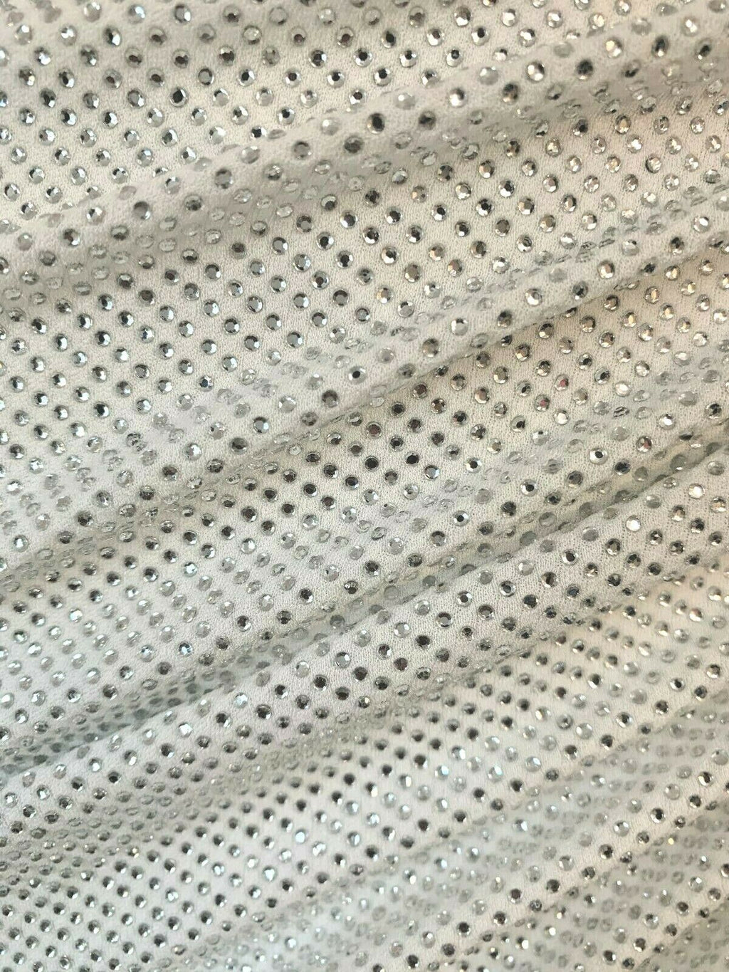 Alexandre Vauthier White Crystal Studded Bodycon Skirt - House Of Huntington