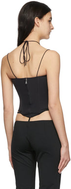 MIAOU Aphex Black Corset Top - House Of Huntington