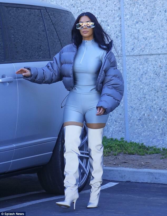 Cuissardes réfléchissantes YEEZY SEASON 5