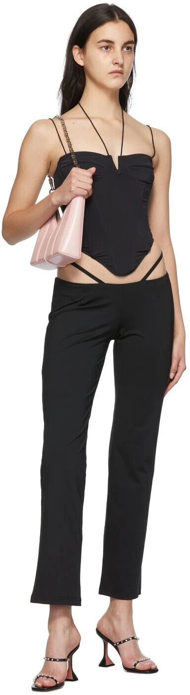 MIAOU Aphex Black Corset Top - House Of Huntington