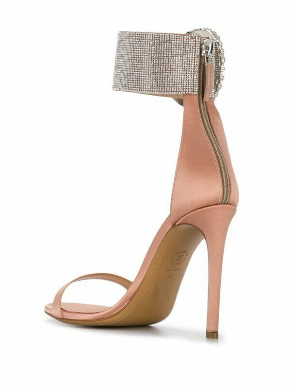 Alexandre Vauthier Pink Joan Embellished High Heels - House Of Huntington