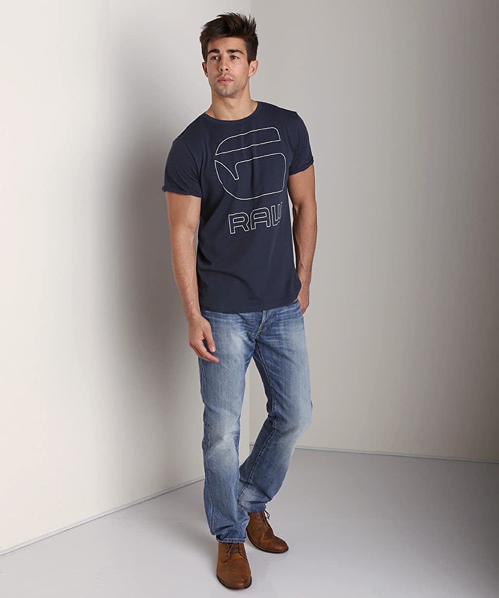 G-Star 3301 Straight Memphis Denim Light Age Jeans