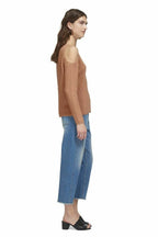 Whistles V Neck Cold Shoulder Knit Sweater Jumper - House Of Huntington