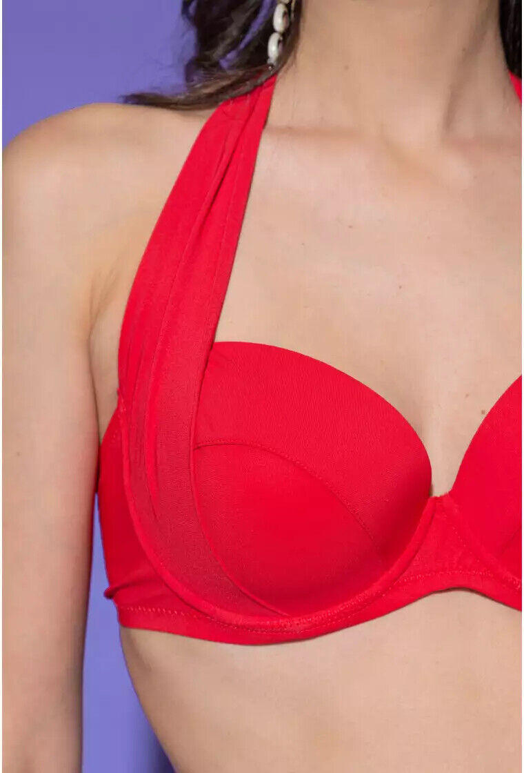 Pain De Sucre Bikinioberteil in Lisia Rot