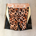 P.E NATION Leopard Print Biker Shorts - House Of Huntington