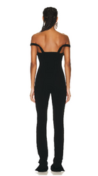 JACQUEMUS Black La Combinaison Bikini Wool Blend Cut Out Jumpsuit - House Of Huntington