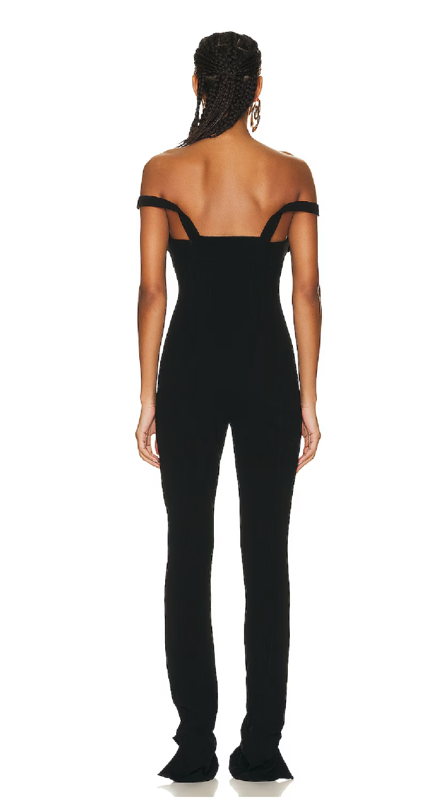 JACQUEMUS Black La Combinaison Bikini Wool Blend Cut Out Jumpsuit - House Of Huntington