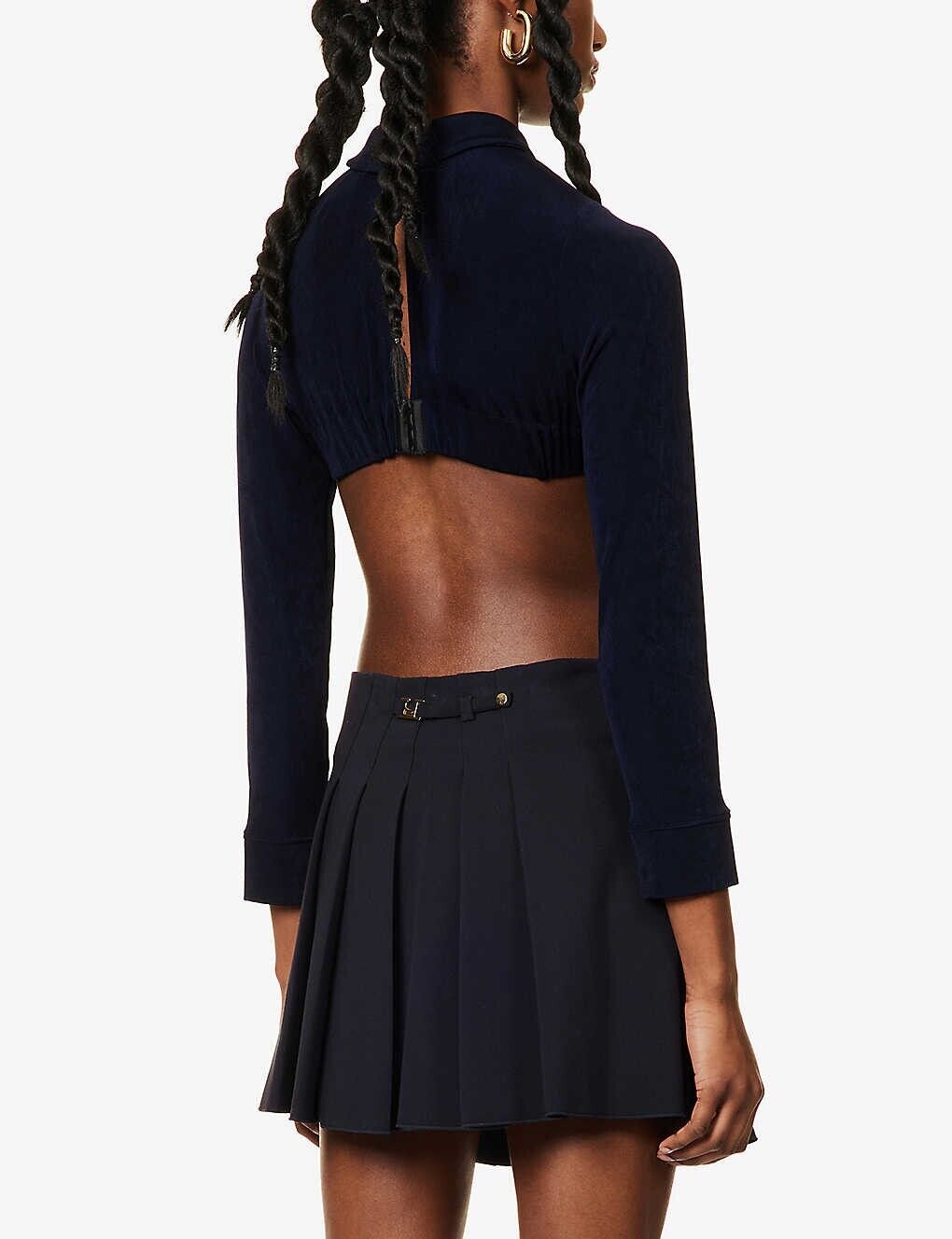 MIRROR PALAIS Crop Underwire Top - House Of Huntington